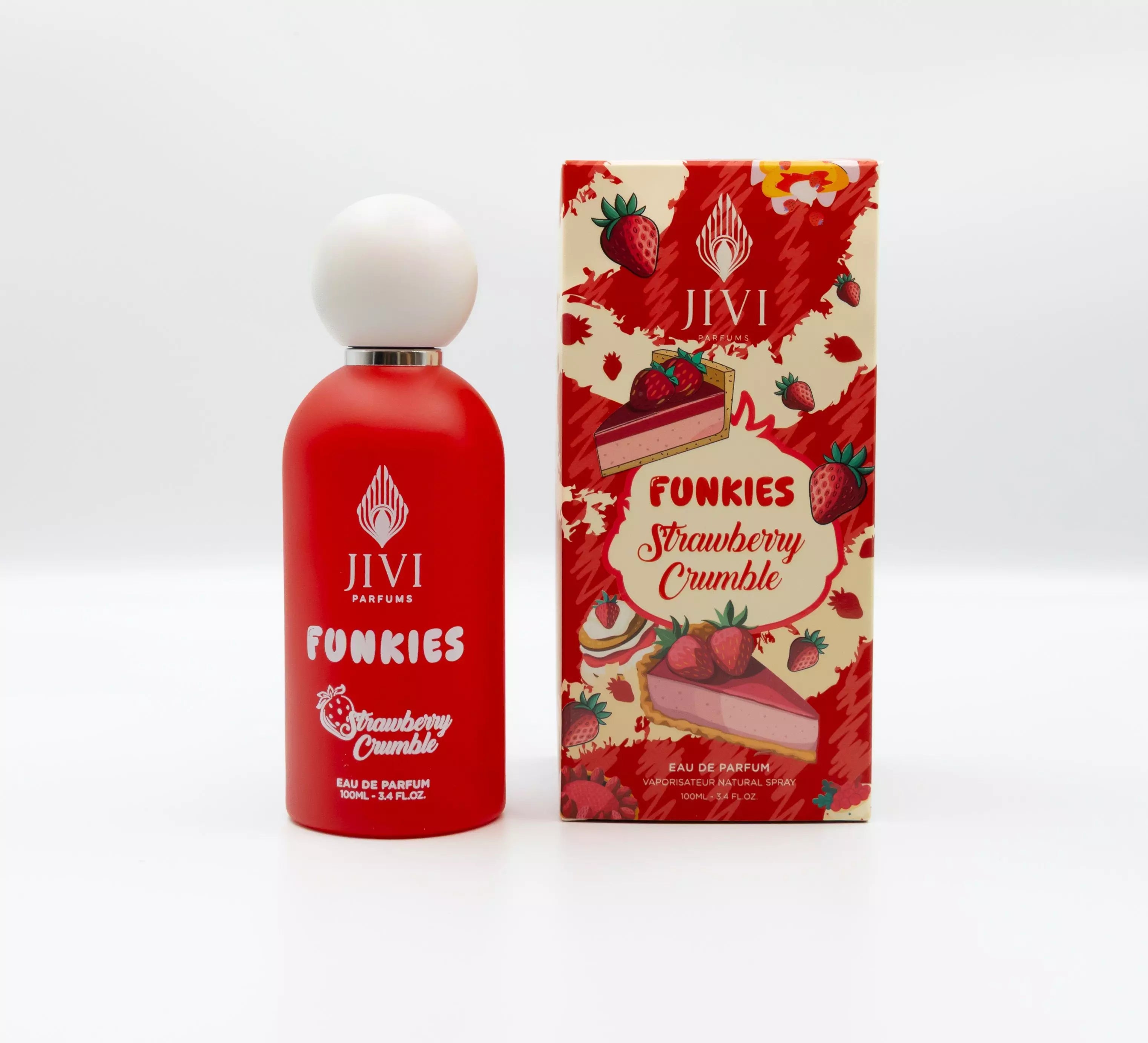 Jivi Funkies Strawberry Crumble 100ML Mujer