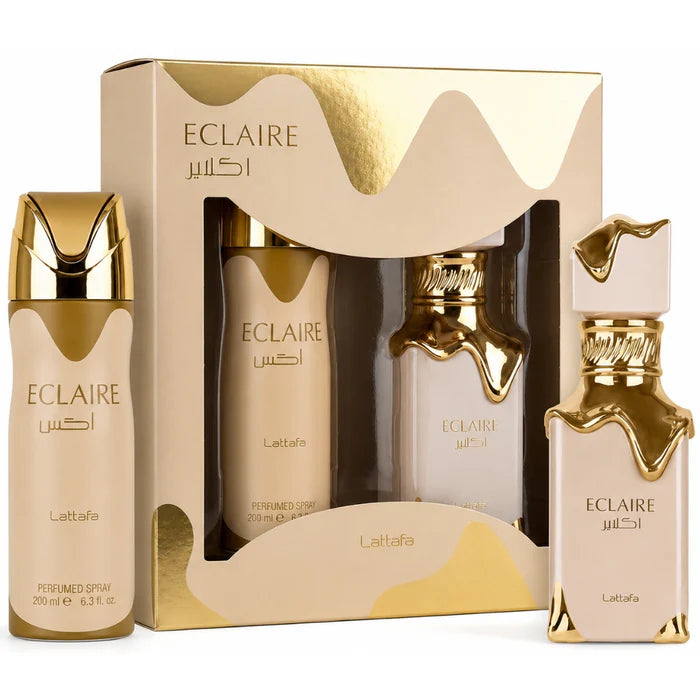 Estuche Lattafa Eclaire EDP 100ml + Perfume Spray 200ml mujer