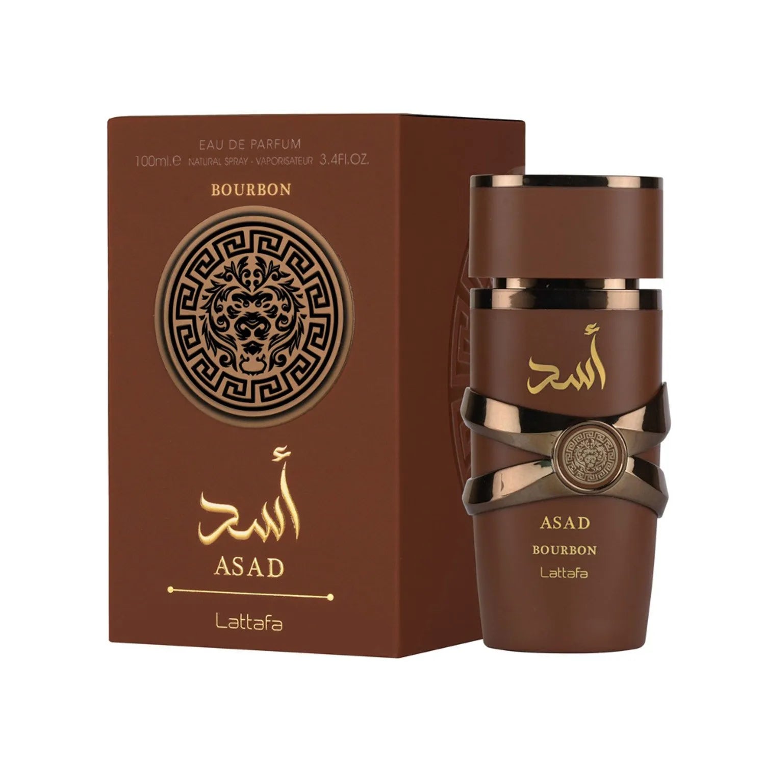 Asad Bourbon Lattafa EDP 100ml Hombre
