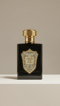 Eau de Parfum ámbar dorado